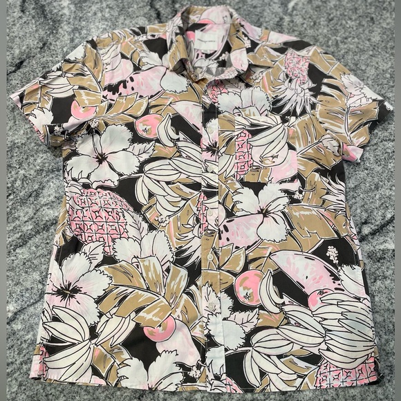 American Eagle | Medium | Casual Button Down Shirt | Short Sleeve | Aloha Friday - Picture 1 of 8